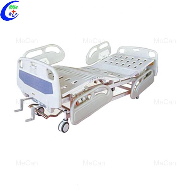 High Quality Luxury Three Manual Crank Care Bed/Hospital Bed