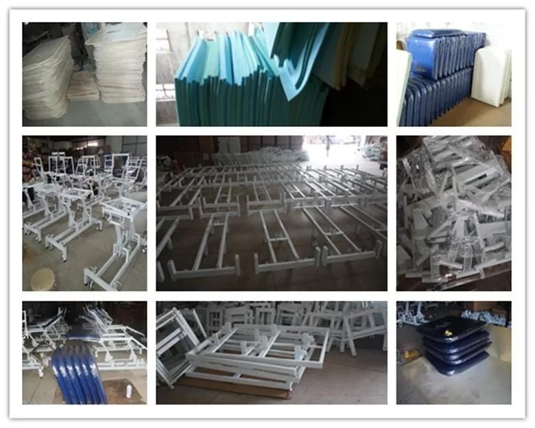 Manual Used Hospitals Simple Stainless Steel Delivery Bed