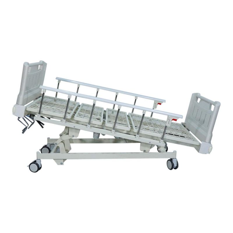 Manual Patient Bed/Fowler Bed Patient Treatment Hospital Bed/Nursing Care Bed Selling in Vietnam