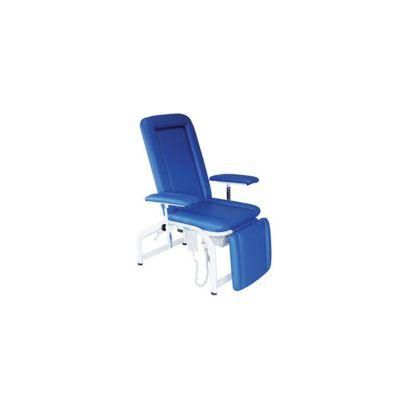 Manual Blood Donation Hospital Equipment Reclining Accompany Chair Medical Instrument Medical Exam Dialysis Chair