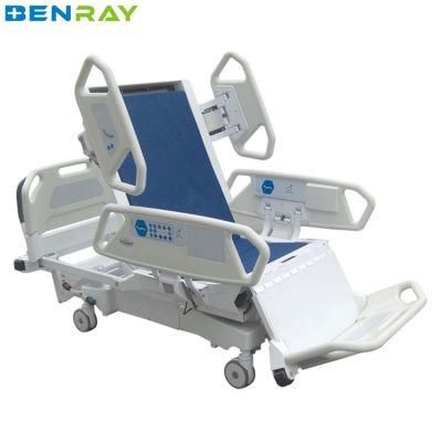 8-Function Electric ICU Chair Bed Multifunction New Hospital Style Electric Emergency Cheap Medical Bed