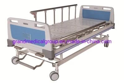 Manual Nursing Bed Medical Patient Bed for Hospital Furniture