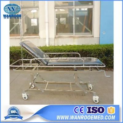 Ea-4c Emergency Stainless Steel Patient Ambulance Transport Stretcher Bed