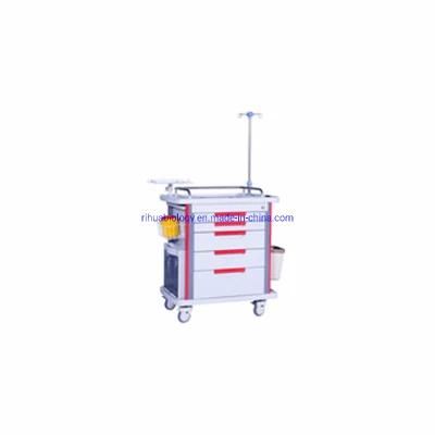 Rh-Cj101 Modular Design ABS Emergency Trolley - Hospital Furniture