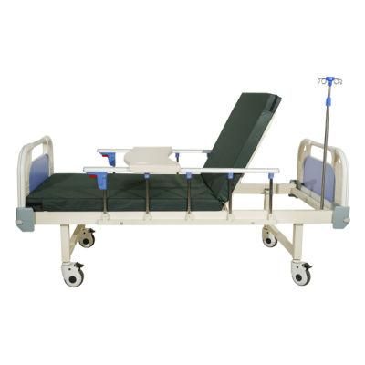 Manufacture Price Wholesale Multi-Function Tilting Hospital Beds Electrical Manual Crank Medical Bed for ICU and Clinic