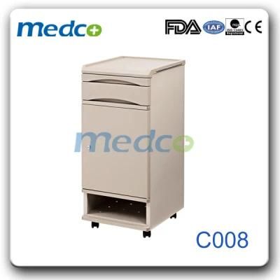 Hospital Bedside Table Cabinet with Drawer and Door