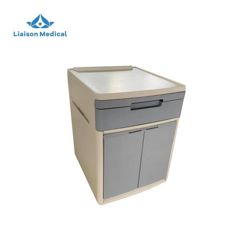 Mn-Bl002 Medical Moveable ABS Bedside Locker Bedside Cabinet for Hospital