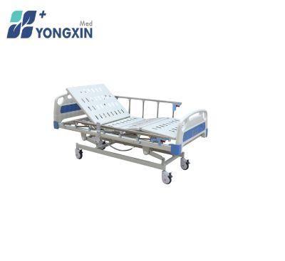 Yxz-C3 (A3) Backrest Adjustable Patient Bed, Three Function Electric Medical Bed with Aluminum Alloy Siderails