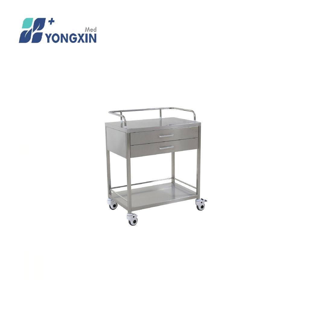 Sm-015 Stainless Steel Hospital Treatment Trolley