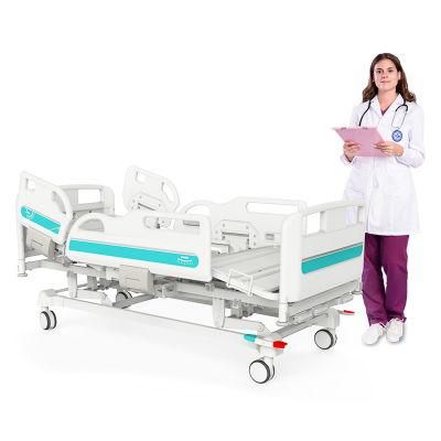 Y3y8c Cheap Manual Crank Medical Treatment Folding Hospital Bed for Rehabilitation