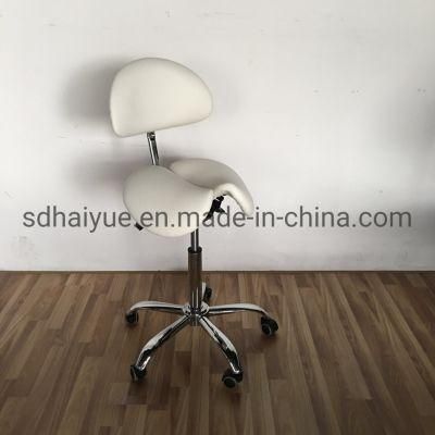 Ergonomic Split Saddle Seats Hospital Medical Stool Dental Assistant Chair