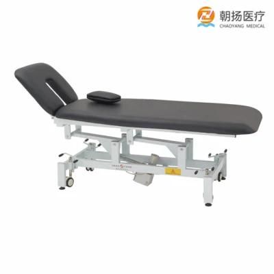 Beauty Salon Furniture Electric Thermal Foldable Examination Couch Physiotherapy Massage Bed