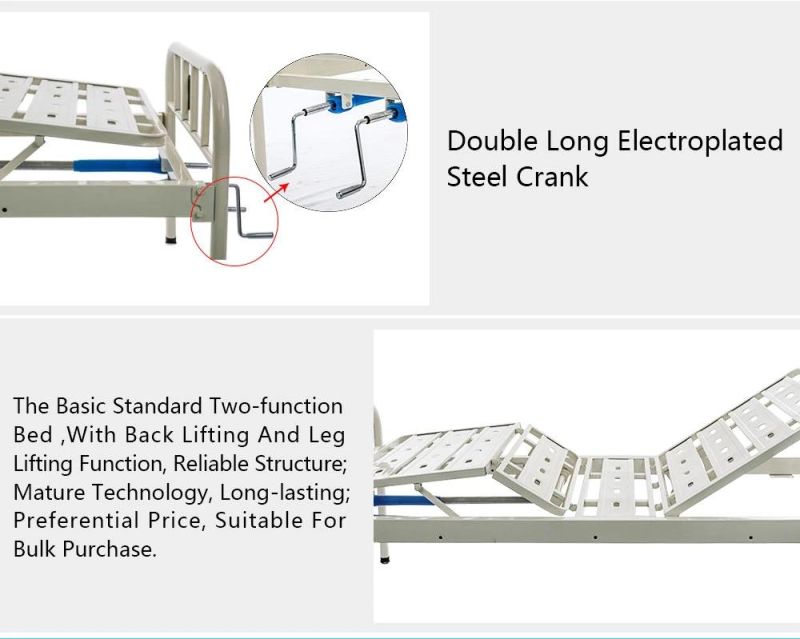 Durable Manual Hospital Patient Bed for Sale B05-1