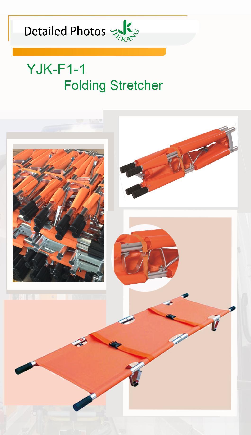 Supplier Price Collapsible Medical First Aid Stretcher with Wheels