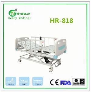 Three Functions ICU Electric Hospital Bed /Luxury Equipment Hospital Bed