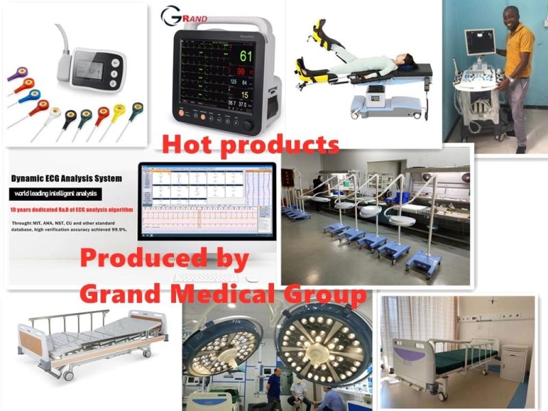 African Market Hot Sale Cheap Steel Coating Hospital Furniture Single Crank Patient Nursing Beds