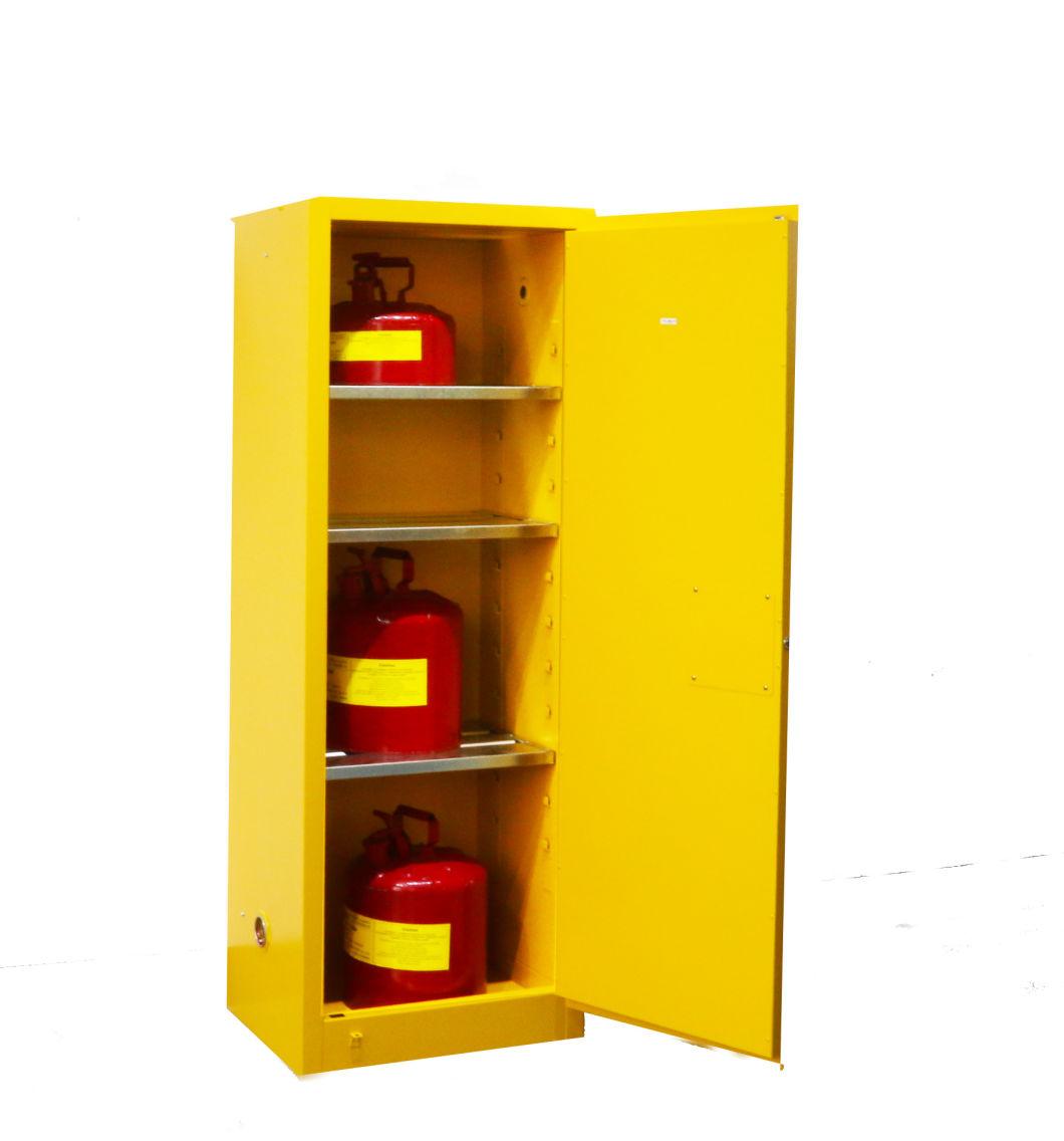 Factory Supply Fireproof Safety Cabinet Tall Thin Storage Chemical Cabinet