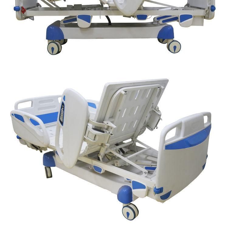 Hot Selling 5 Functions Medical Sickbed Automatic Hospital Patient Bed for Sale