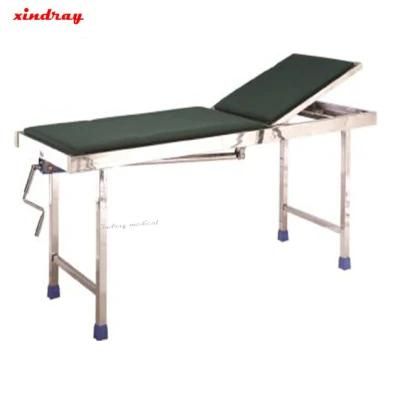 Factory Supply High Low Adjustable Medical Manual Examination Bed Price