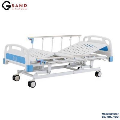Three Function Electric Automatic Lift Adjusted Hospital Bed Medical Patient Nursing Bed for Hospital Furniture Medical Equipment