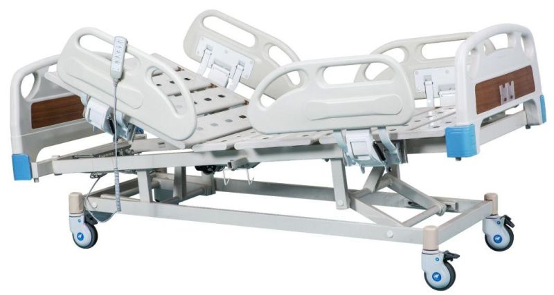 5 Functions Medical Hospital Bed Adjustable Electric Bed ICU Hospital Bed