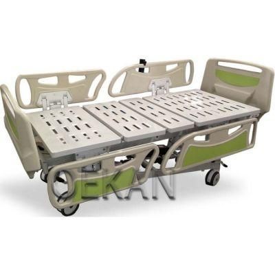 Hospital Ergonomic ABS Plastic Electric Adjustable Patient Bed Medical Folding Care Bed