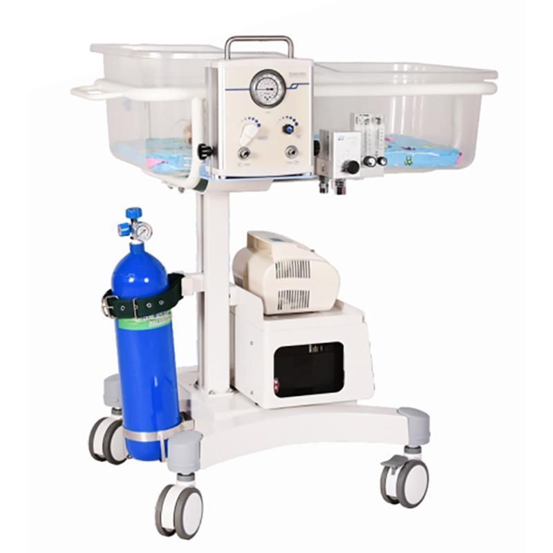Hospital Veterinary Cot Medical Equipment Baby Transport with Caster