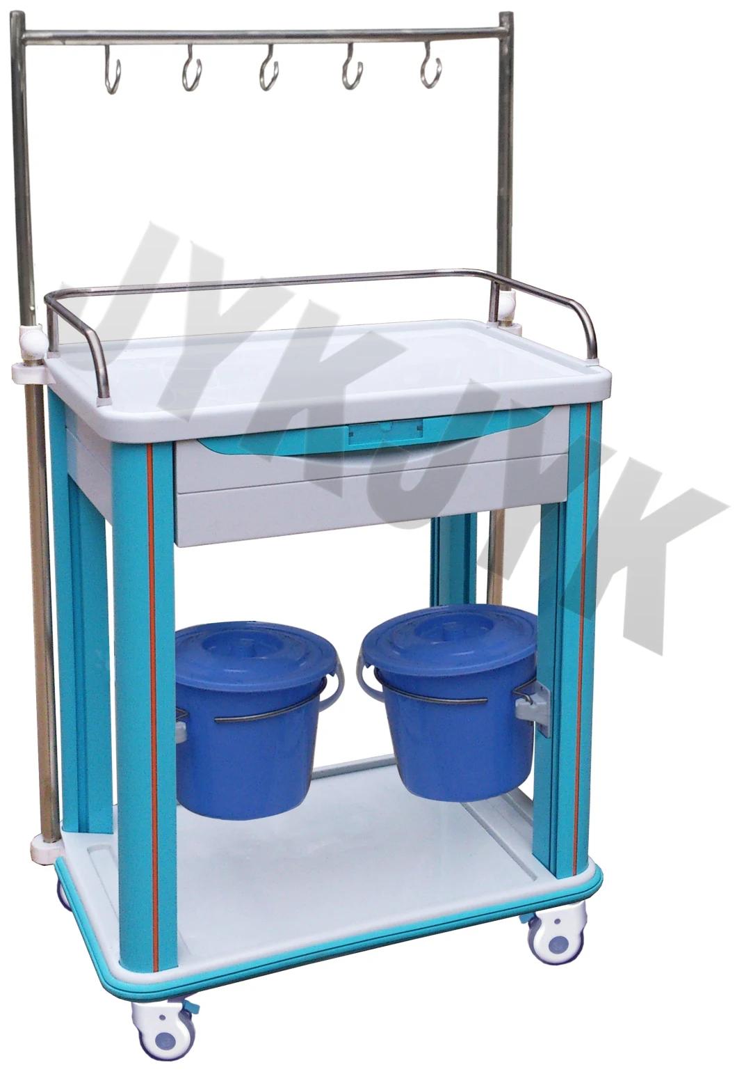 ABS Treatment Trolley with Three Shelves for Medical