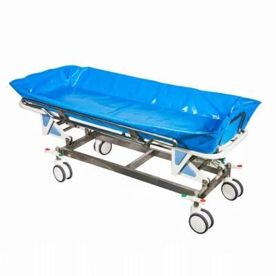 Factory Wholesale Brand Stainless Shower Gurney Shower Bed with Mattress