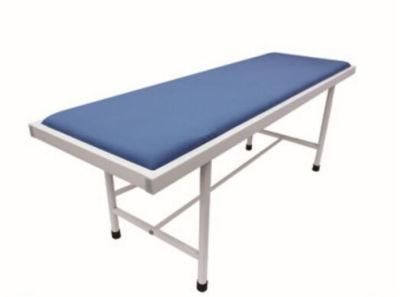 Hospital Stainless Steel Epoxy Semi-Fowler Patient Hospital Examination Bed