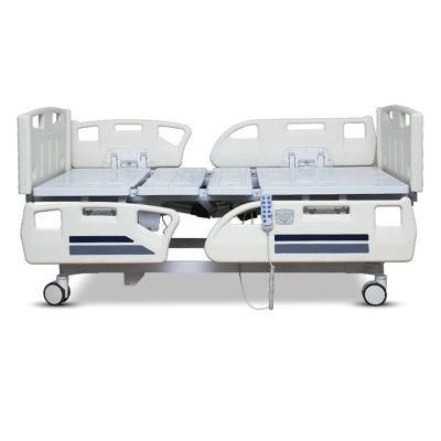 Best Price Height Adjustable Own Control Panel Durable Intensive Care China Metal Frame Hospital ICU Bed