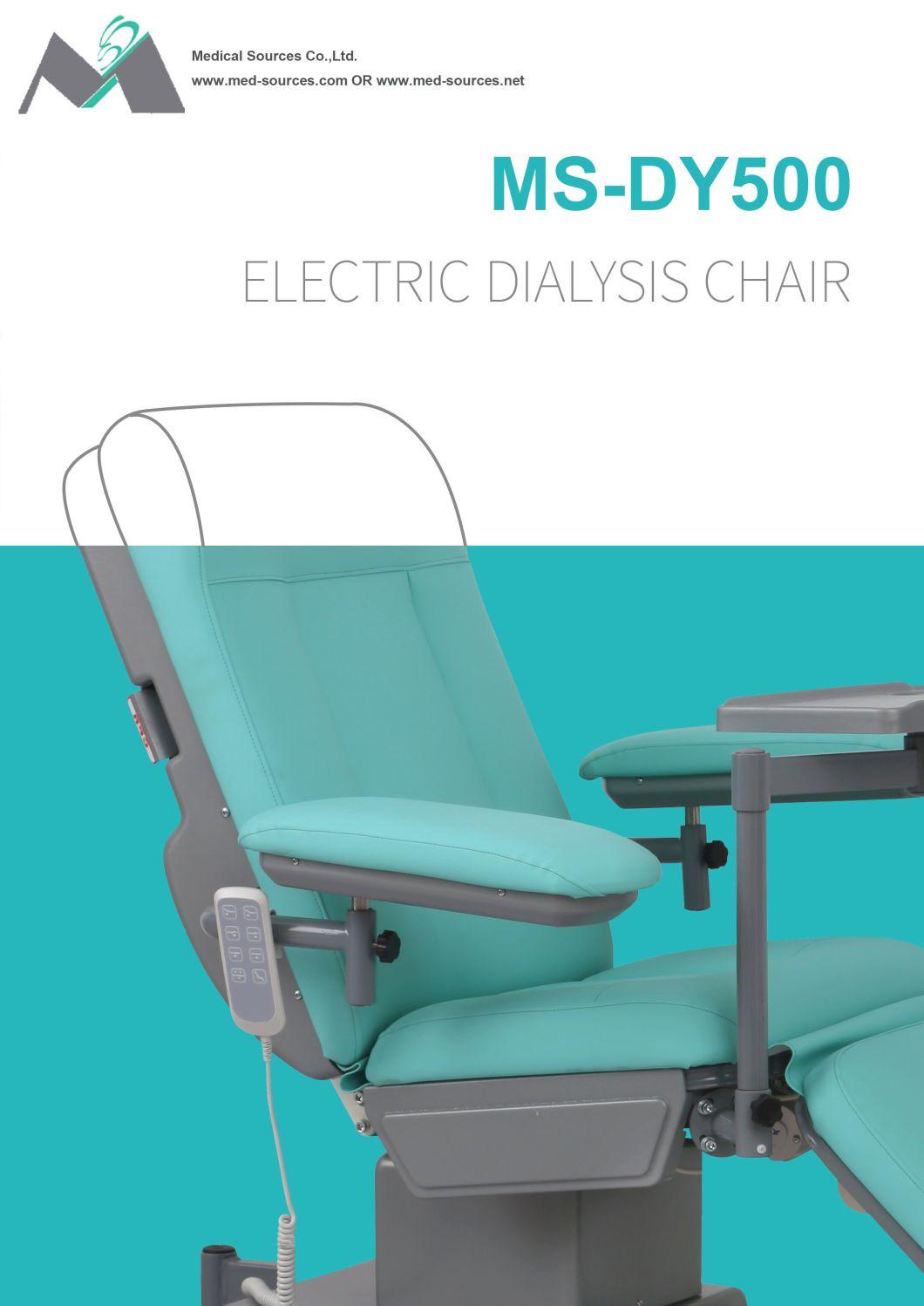 Ms-Dy500 Hospital Electric Adjustable Medical Dialysis Chair