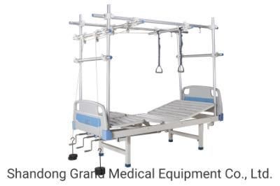 Hospital Equipment Orthopedic Traction Hospital Bed Manual Three Crank Multi-Functioins Hospital Bed Medical Bed