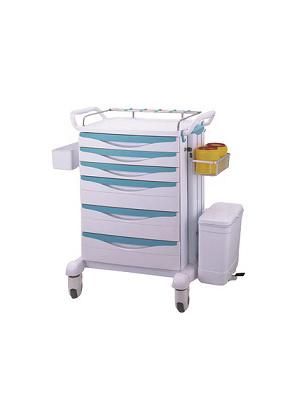 ABS Medical Anesthesia Vehicle Trolley Cart for Hospital