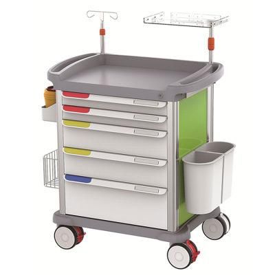 New Design Hospital Medical Emergency Crash Trolley Equipment for Sale