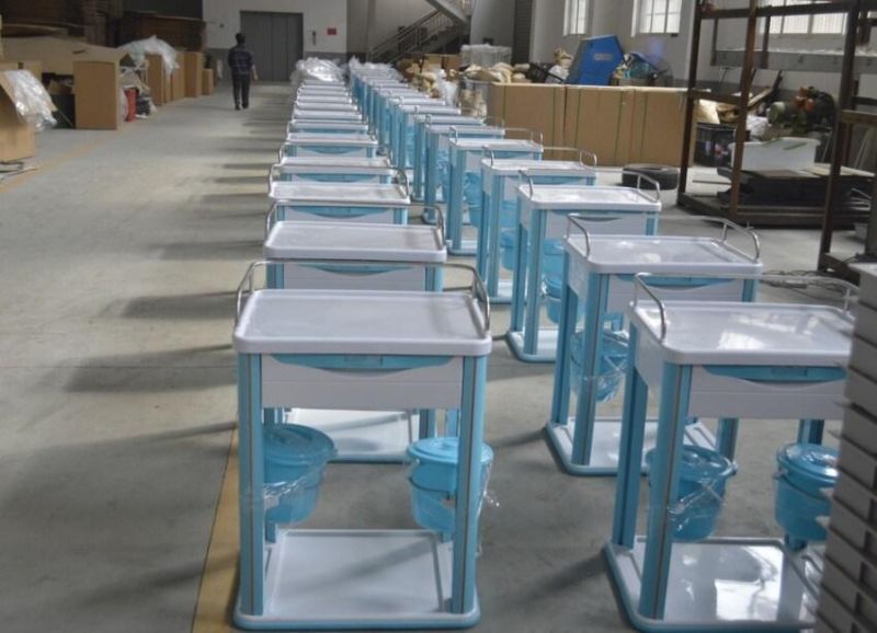 Factory Economic ABS Nursing Trolley for Treatment