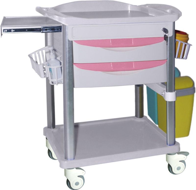 Best Selling Hospital Furniture Medical Instrument Tray Nursing Intreatment Trolley