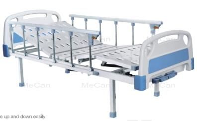 Three Functions Manual Patient Bed Adjustable Height ICU Bed