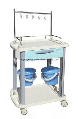 Medical ABS Transfusion Trolley Carts Hospital Furniture (SLV-ITT67516D)