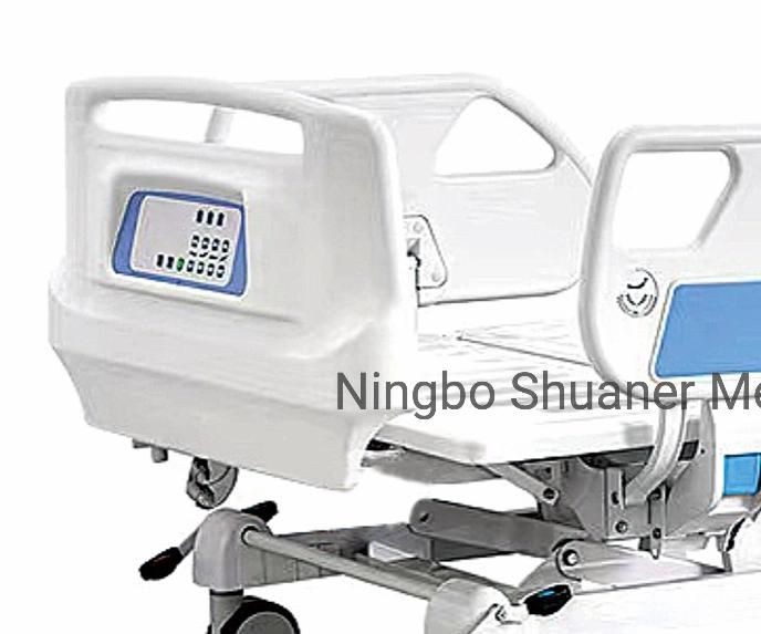 Luxury Super Quiet Easy Operation ICU Hospital Patient Bed Electric 5 Function with Good Price