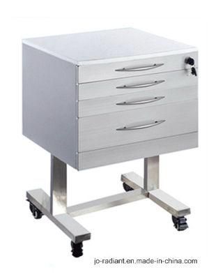 Hospital Furniture Stainless Steel Movable Save &amp; Durable Dental Clinic Cabinet