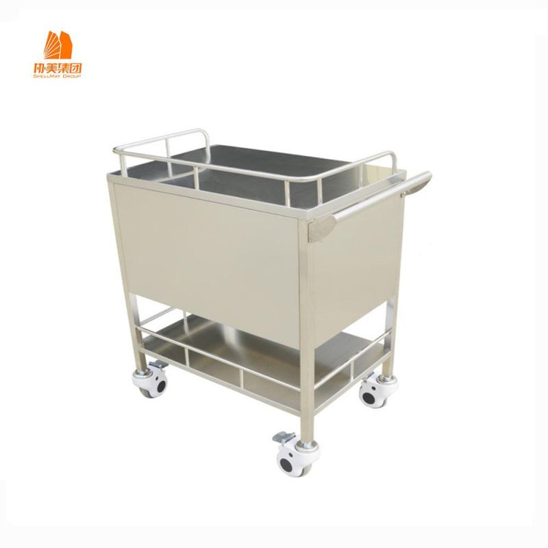 Steel Three Drawer Medicine Carts, Hospital Facilities.