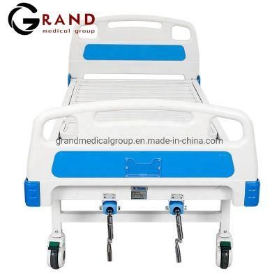 Manual-Adjustment Factory Price Hospital Patient Bed Hospital Equipment Home Care