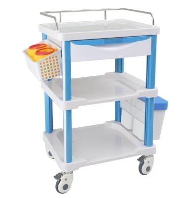 Low Price ABS Surgical Instrument Nursing Trolley