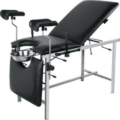Hospital Equipment Cheap Medical Portable Stainless Steel Semi-Fowler Examination Bed