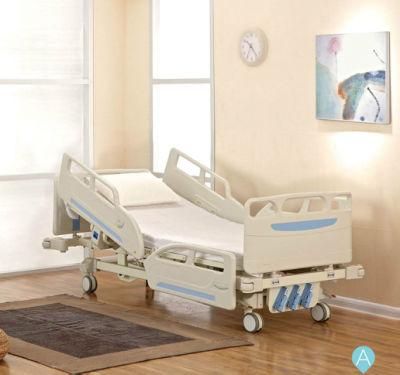 Adjustable Height Manual Hospital Beds 3 Crank Manual Hospital Medical Bed
