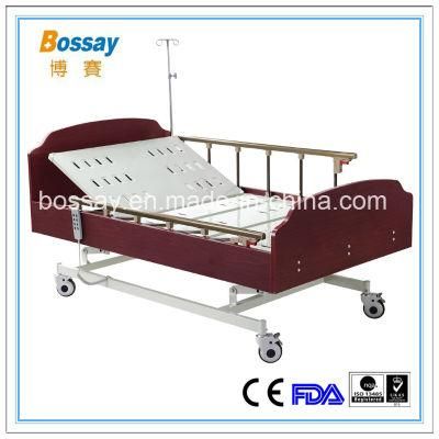 Wooden Type Adjustable Care Bed Medical Homecare Bed