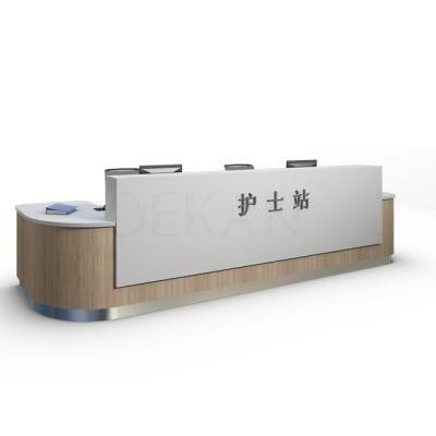 Exquisite Hospital Furniture Medical Desk for Nurse Workstation