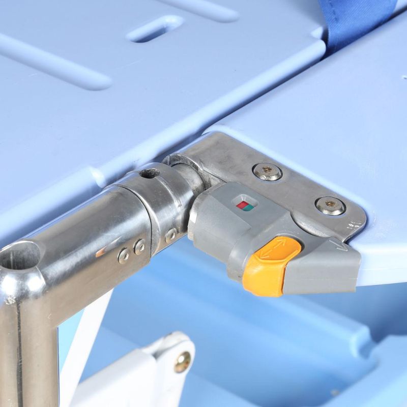 Hospital Type Device Clinic Emergency ABS Medical Equipment ABS Flip Guardrail Patient Transport Stretcher