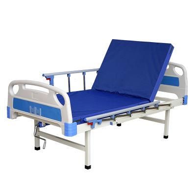 A109 Hospital Furniture Manual Surgical Single Crank Hospital Bed
